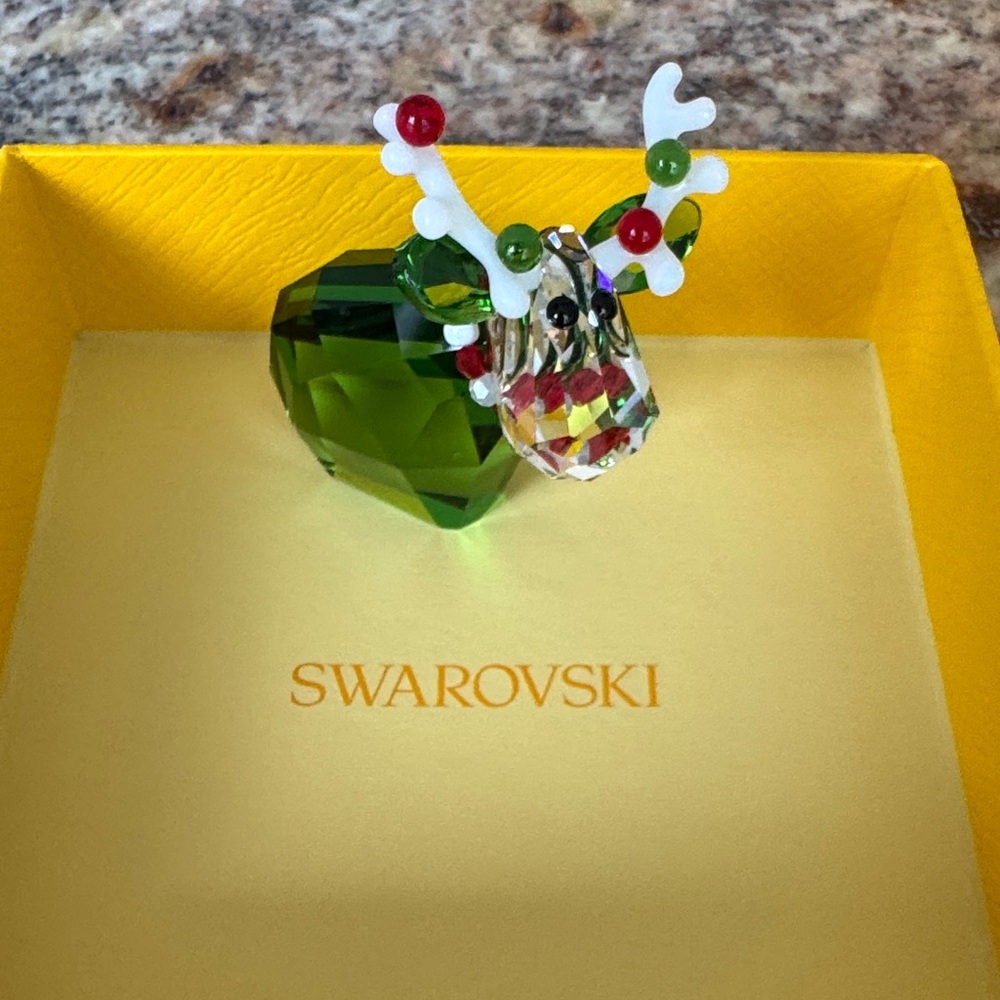 Swarovski Crystal Holiday Reindeer
